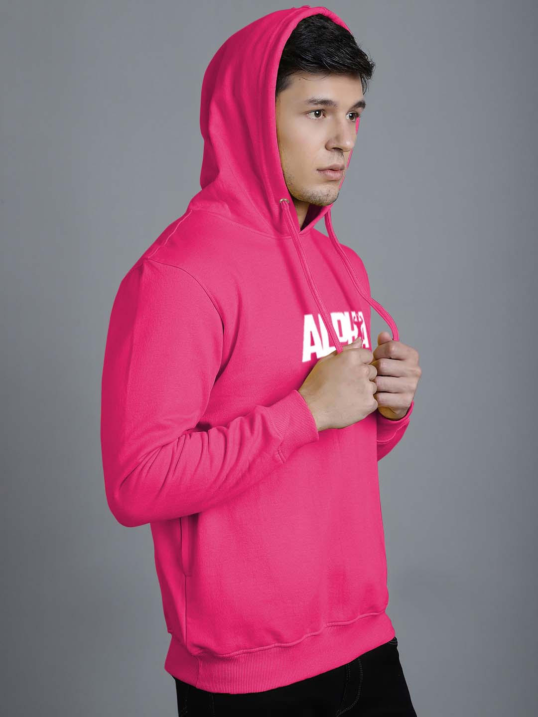 Men's Alpha Full Sleeves Hoody T-Shirt - Friskers