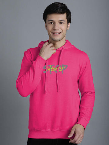 Men's Never Stop Full Sleeves Hoody T-Shirt - Friskers
