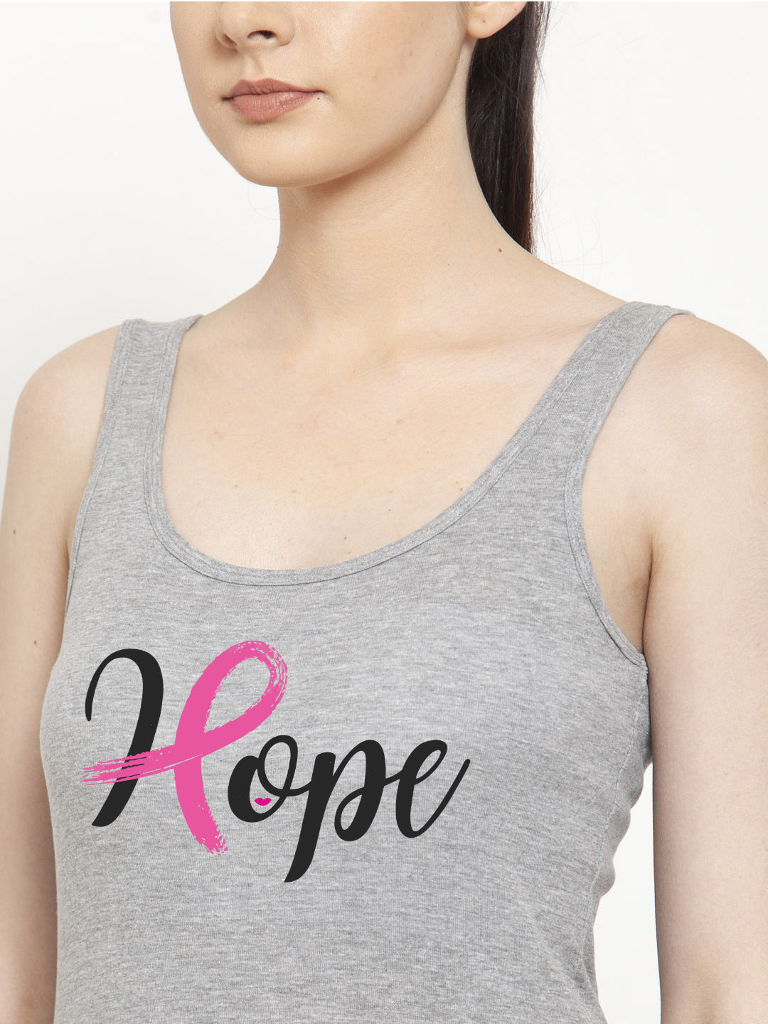 Women Hope Pure cotton Printed Top Vest - Friskers