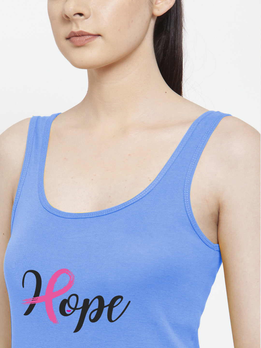 Women Hope Pure cotton Printed Top Vest - Friskers