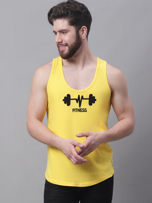 Men's Fitness Dry Fit Pure Cotton Gym Vest - Friskers