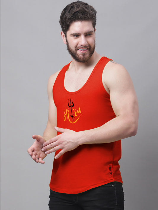 Men's Mahadev Pure Cotton Gym Vest - Friskers