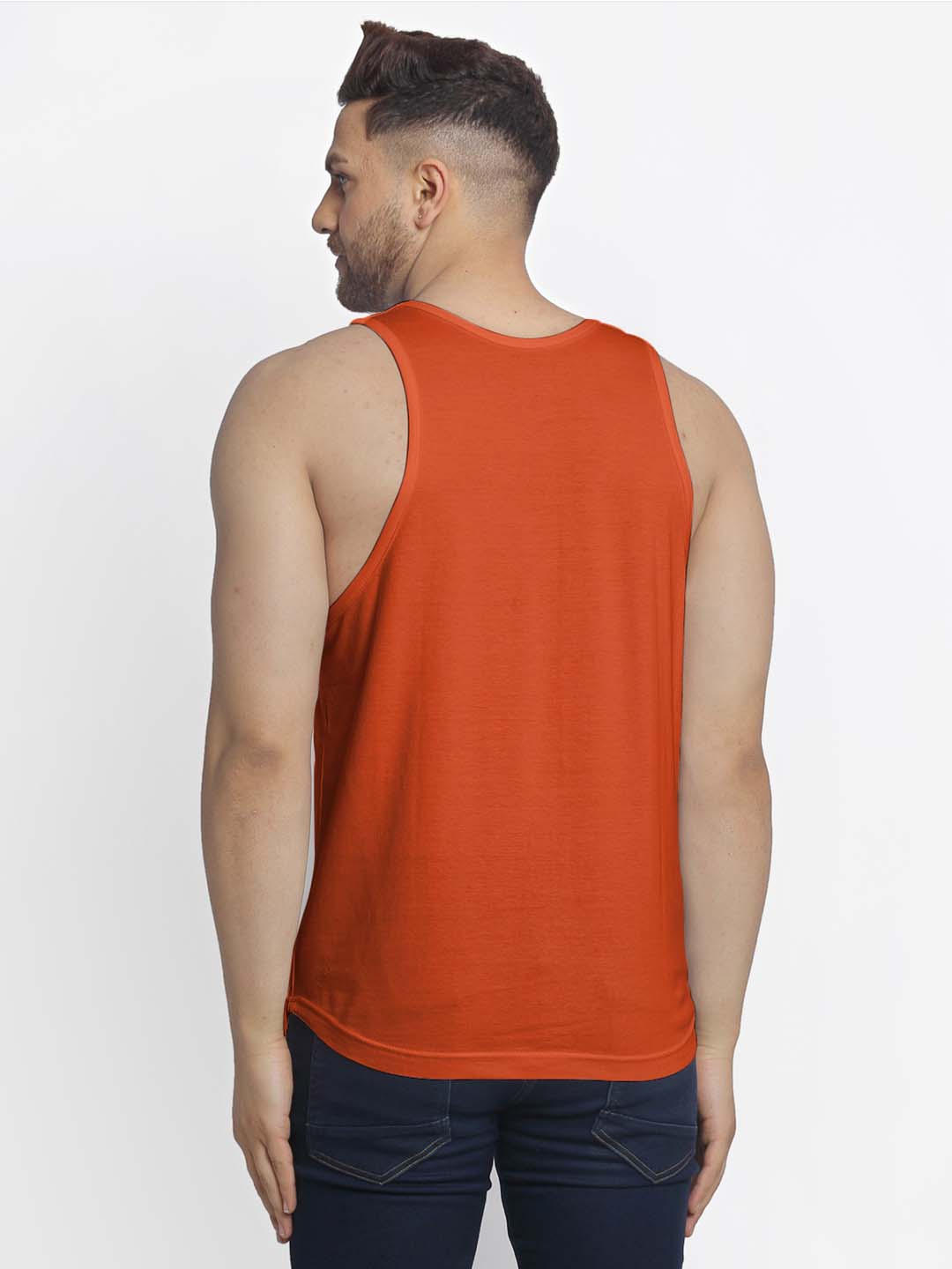 Mens's Weirdly Awesome Printed Innerwear Gym Vest - Friskers