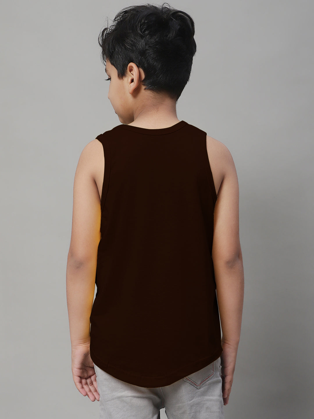 Kids Regular Fit Pure Cotton Kids Vest - Friskers