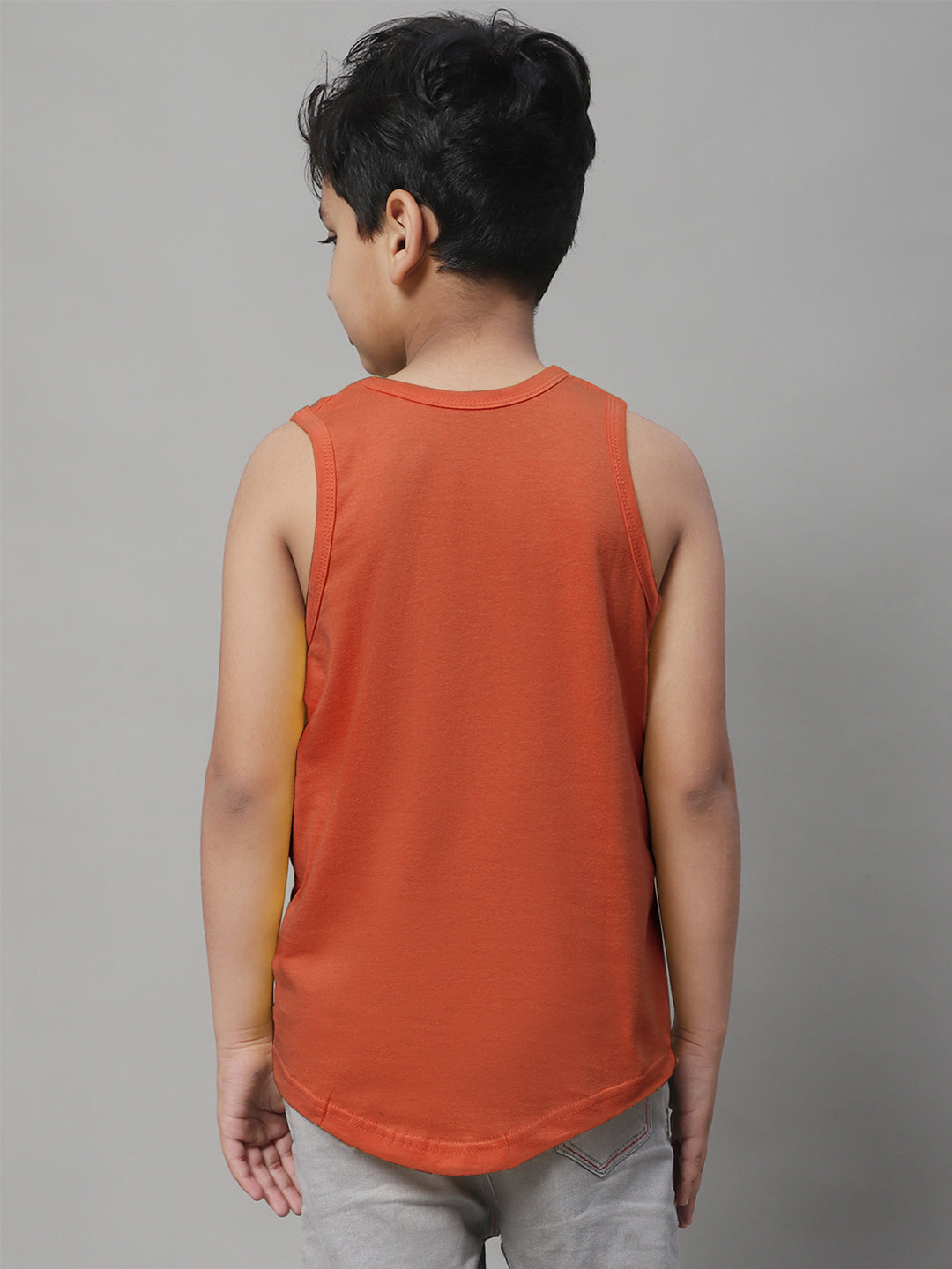 Kids Freedom Pure Cotton Printed Innerwear Vest - Friskers