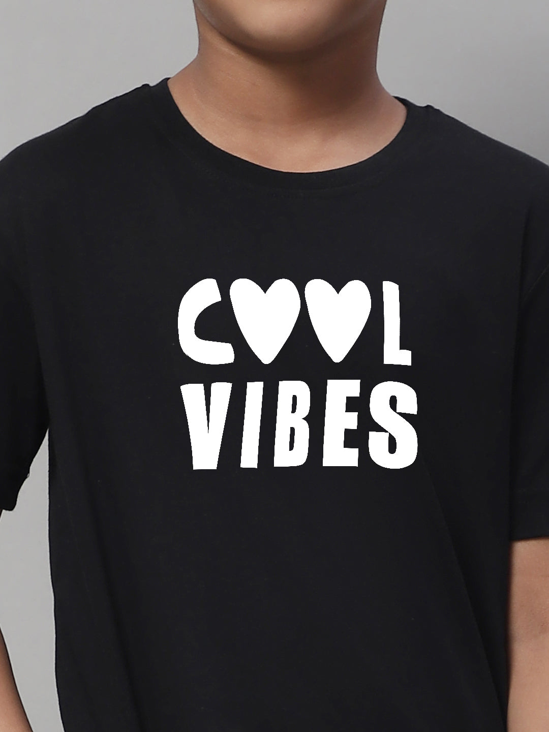 Kids Cool Vibes Regular Fit Cotton T-Shirt - Friskers