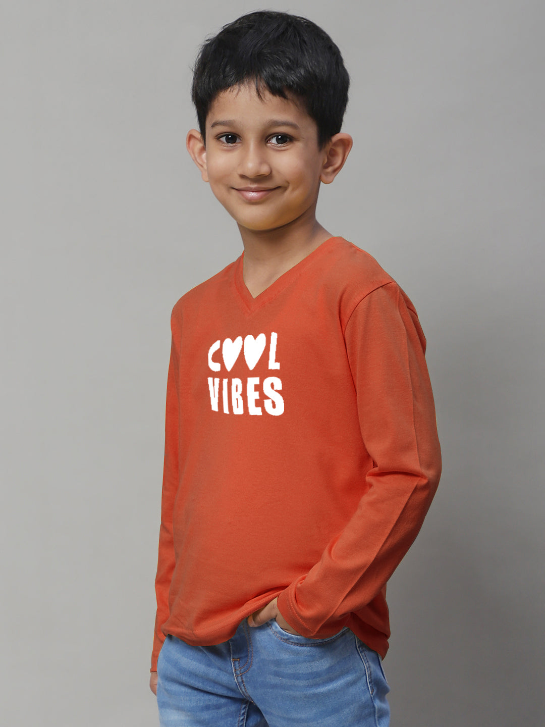 Boys Cool Vibes Casual Fit Printed T-Shirt - Friskers