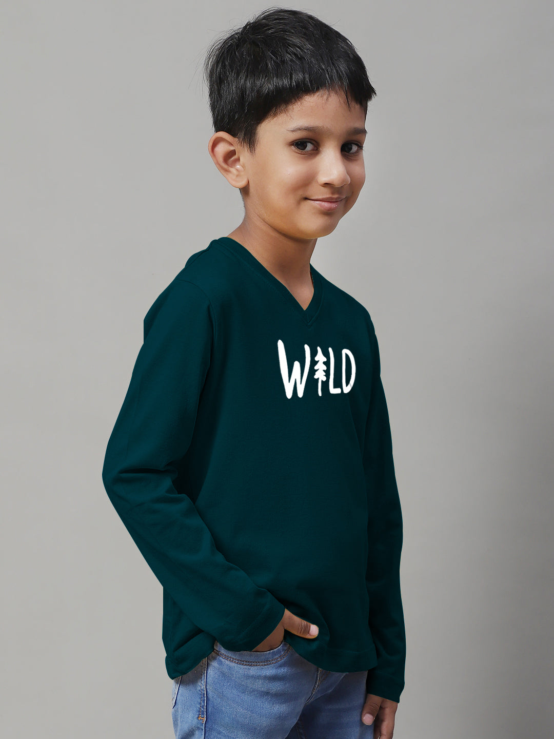 Boys Wild Casual Fit Printed T-Shirt - Friskers