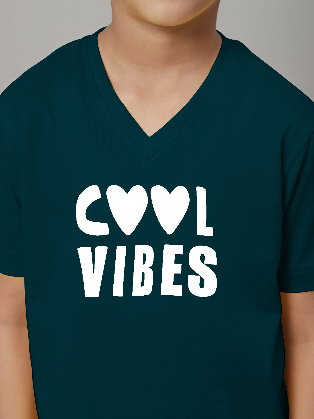 Boys Cool Vibes Half Sleeves Printed T-Shirt - Friskers