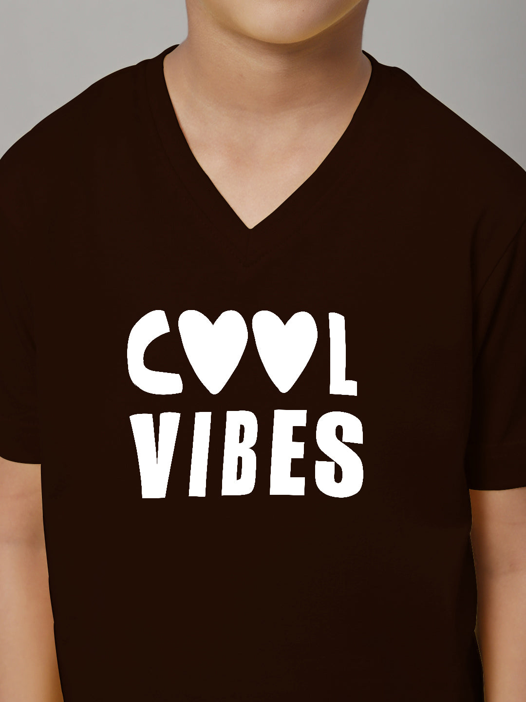 Boys Cool Vibes Half Sleeves Printed T-Shirt - Friskers
