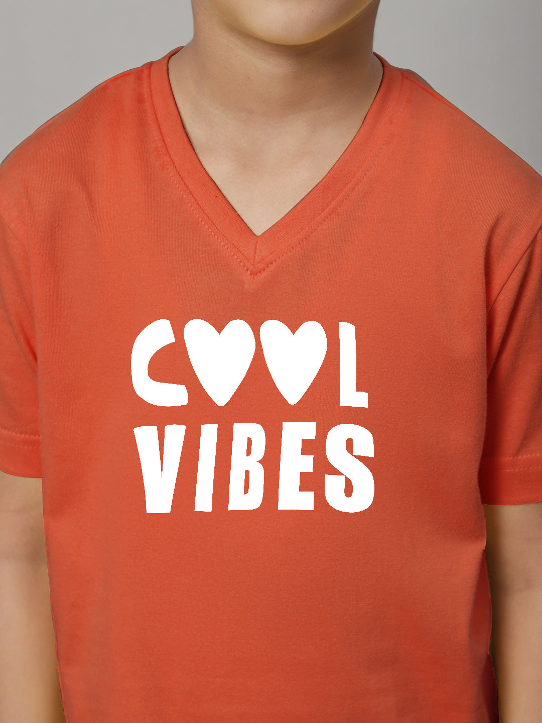 Boys Cool Vibes Half Sleeves Printed T-Shirt - Friskers