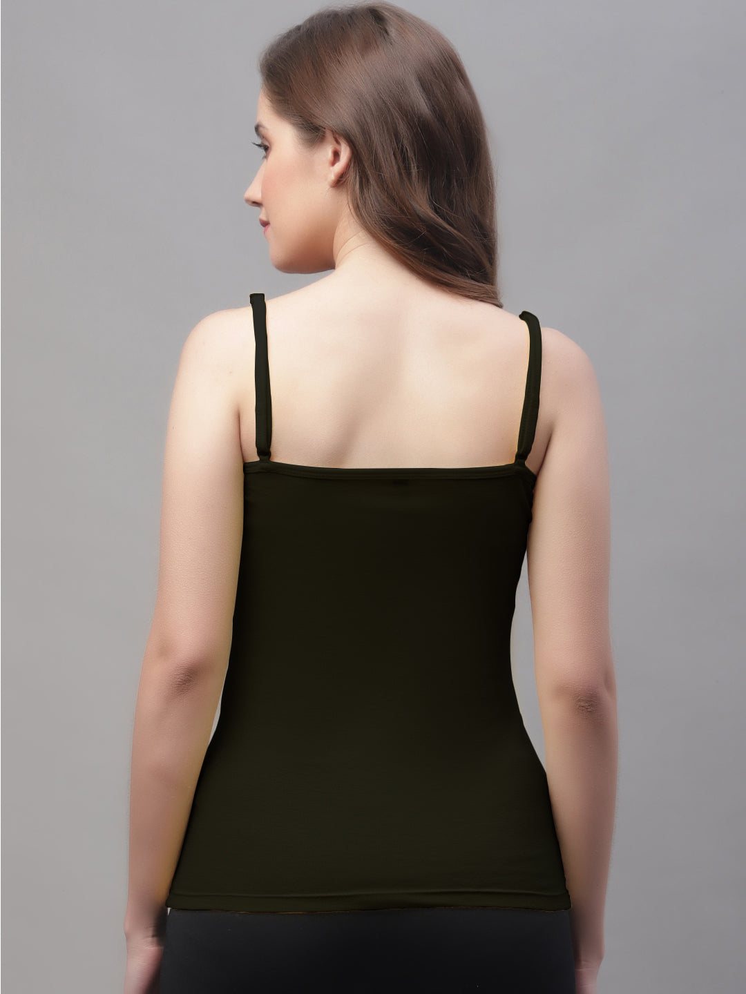 Non-Padded Cotton Spaghetti Camisole - Friskers