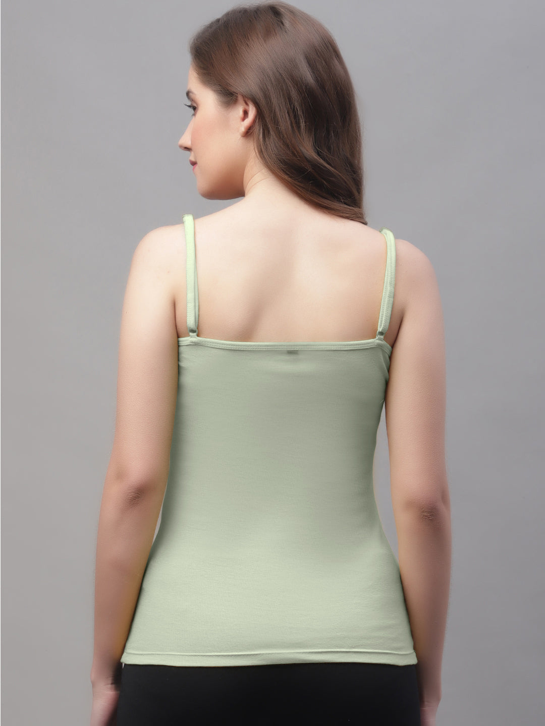 Non-Padded Cotton Spaghetti Camisole - Friskers