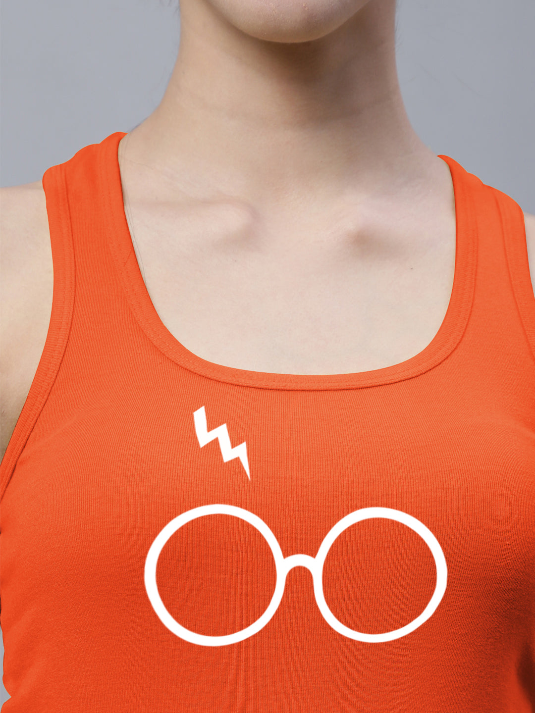 Fbar Spectacles Printed Women Tank Top - Friskers
