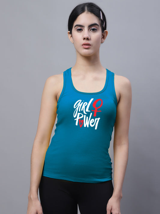 Fbar Girls Power Sleeveless Women Tank Top - Friskers