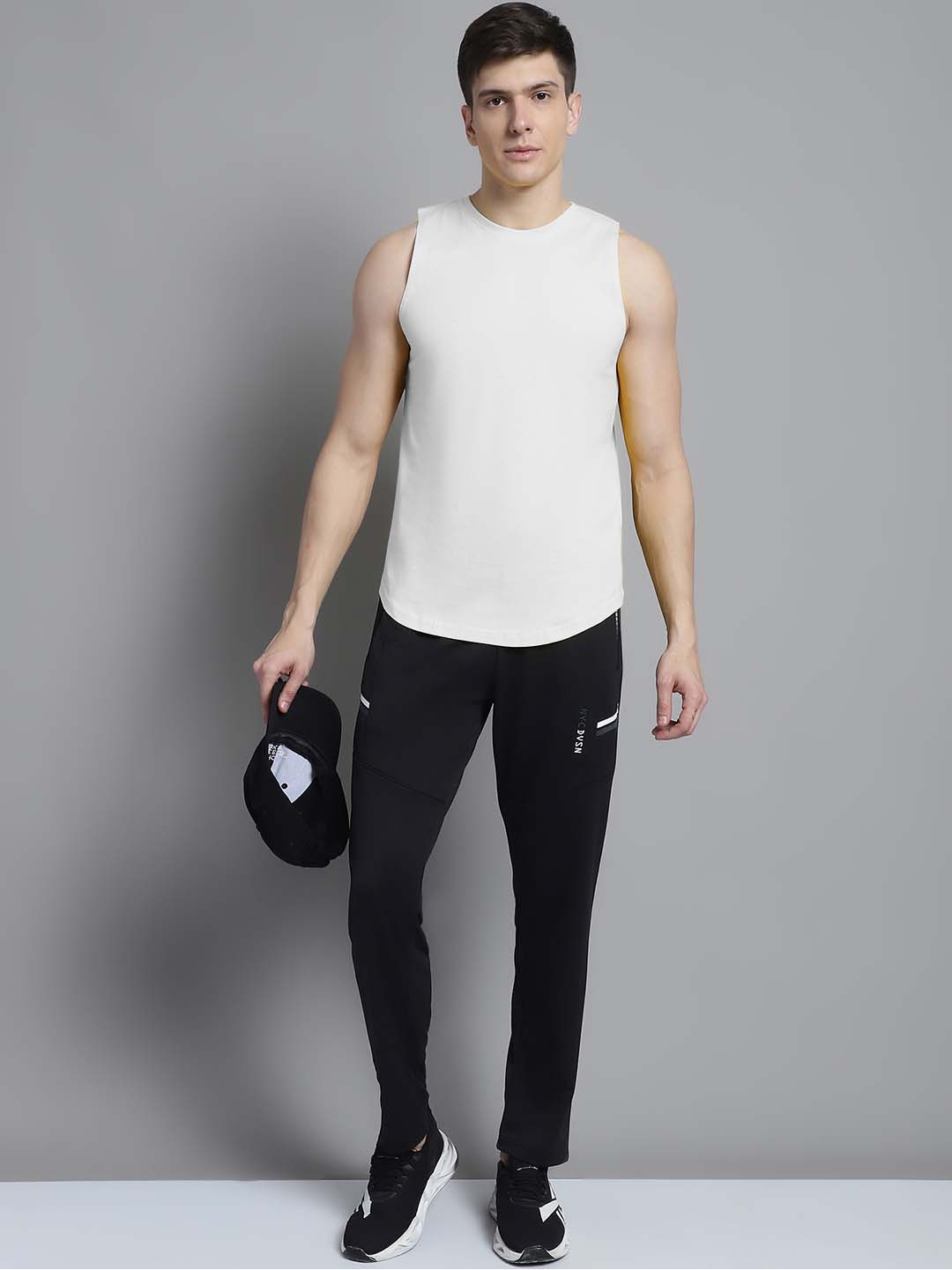 Fbar Men Solid Cotton Innerwear Gym Vest - Friskers