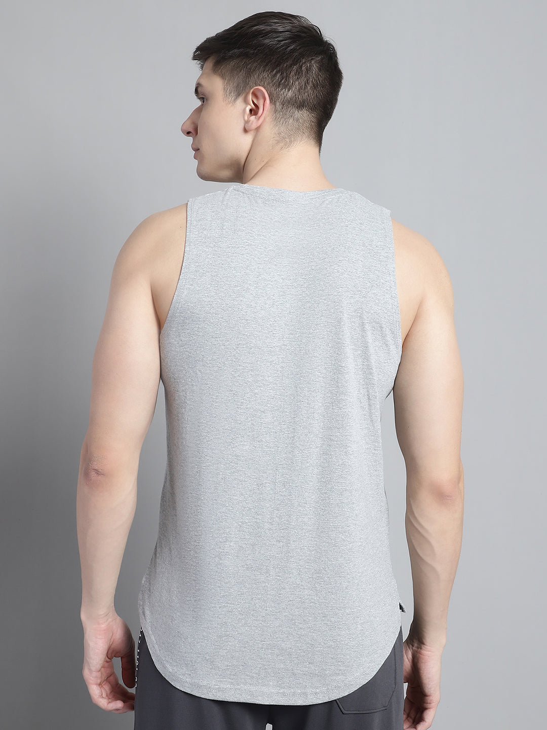 Fbar Men Solid Cotton Innerwear Gym Vest - Friskers