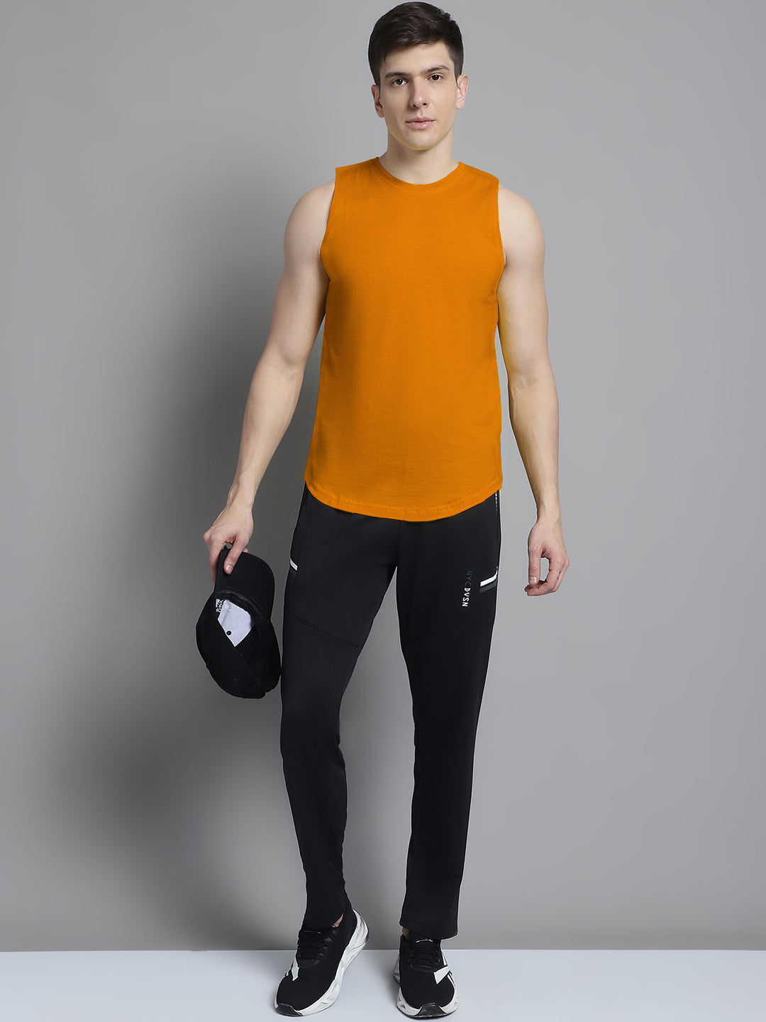 Fbar Men Solid Cotton Innerwear Gym Vest - Friskers