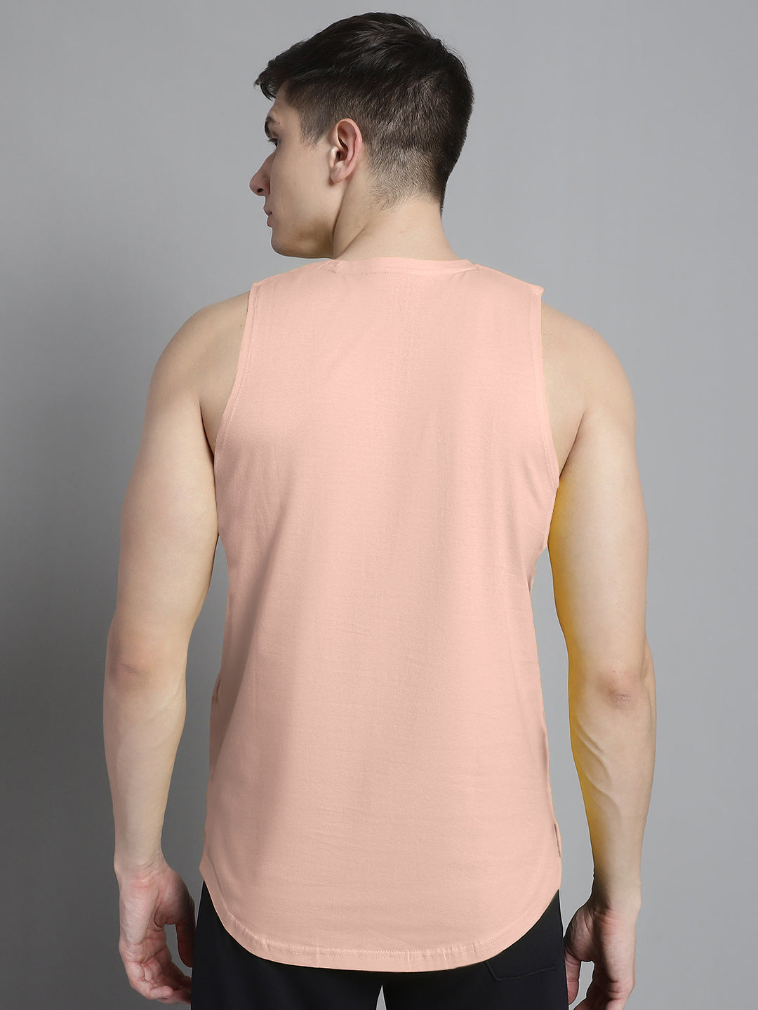 Fbar Men Solid Cotton Innerwear Gym Vest - Friskers