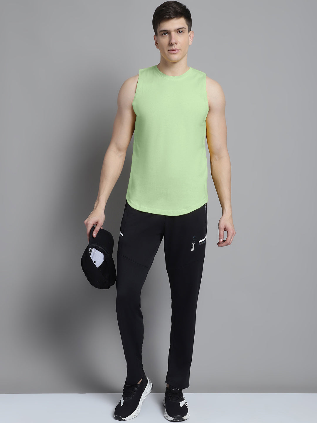 Fbar Men Solid Cotton Innerwear Gym Vest - Friskers