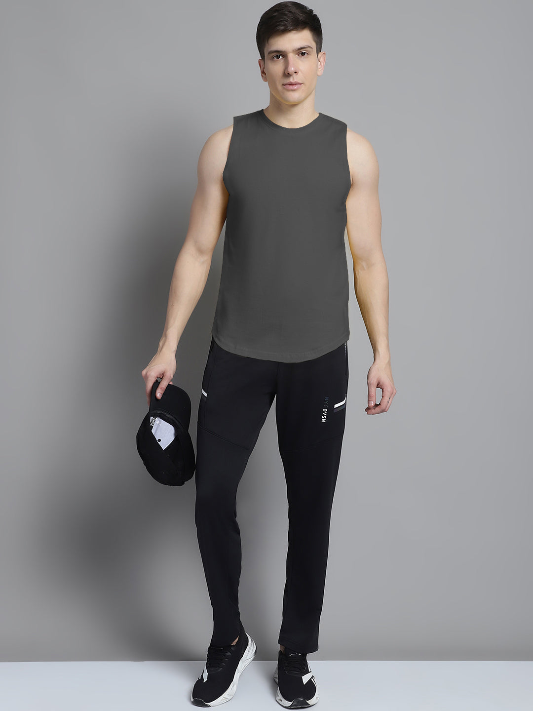 Fbar Men Solid Cotton Innerwear Gym Vest - Friskers