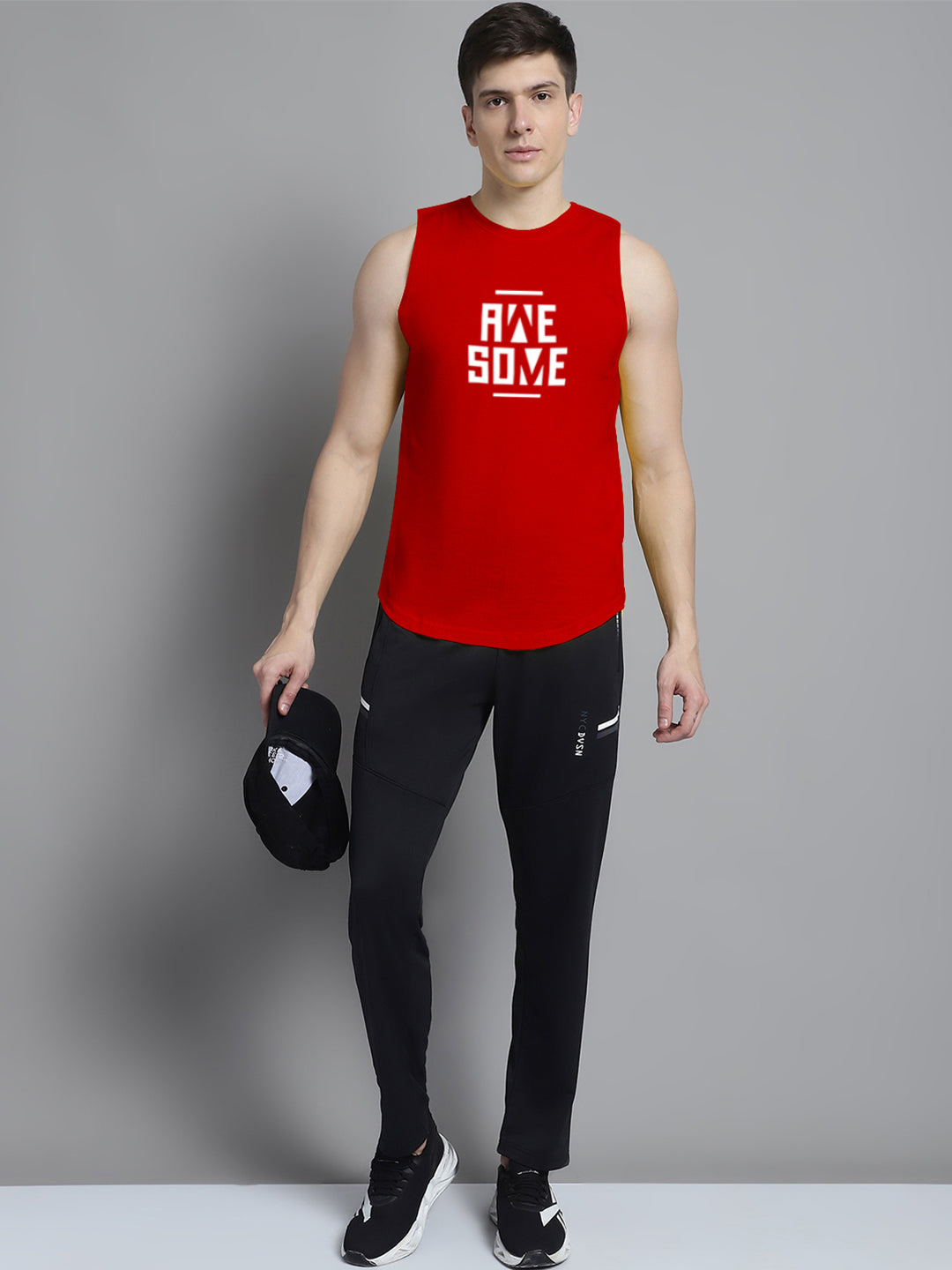 Fbar Awesome printed Pure Cotton Training Vest - Friskers