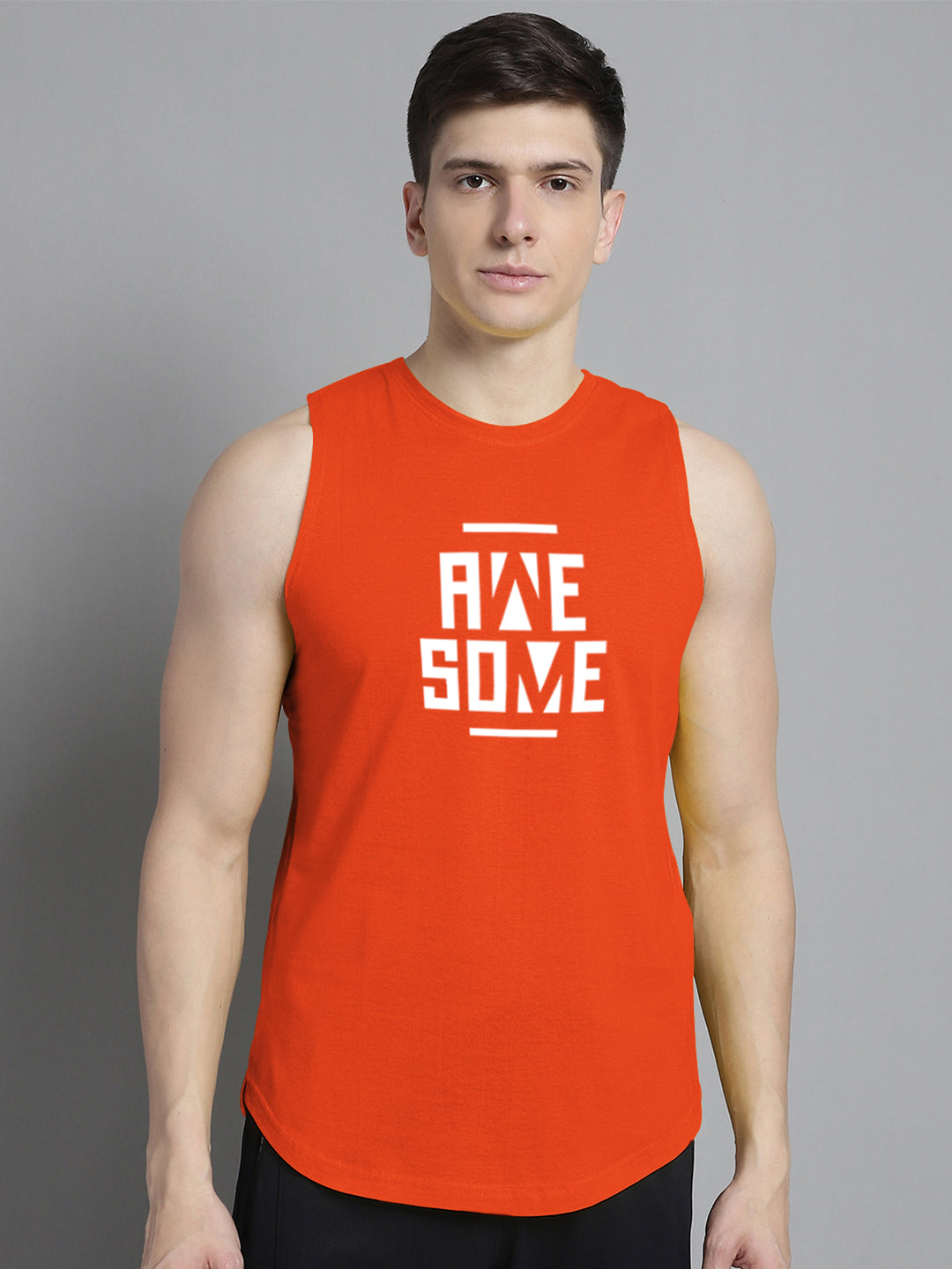Fbar Awesome printed Pure Cotton Training Vest - Friskers