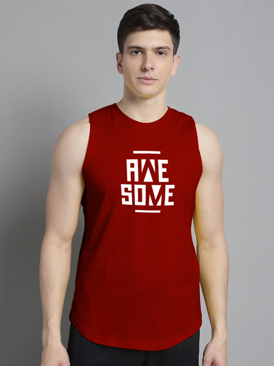 Fbar Awesome printed Pure Cotton Training Vest - Friskers
