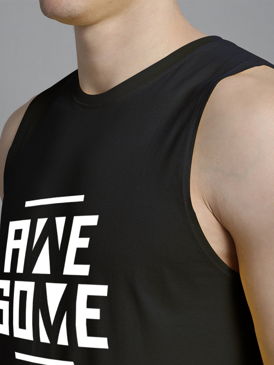 Fbar Awesome printed Pure Cotton Training Vest - Friskers