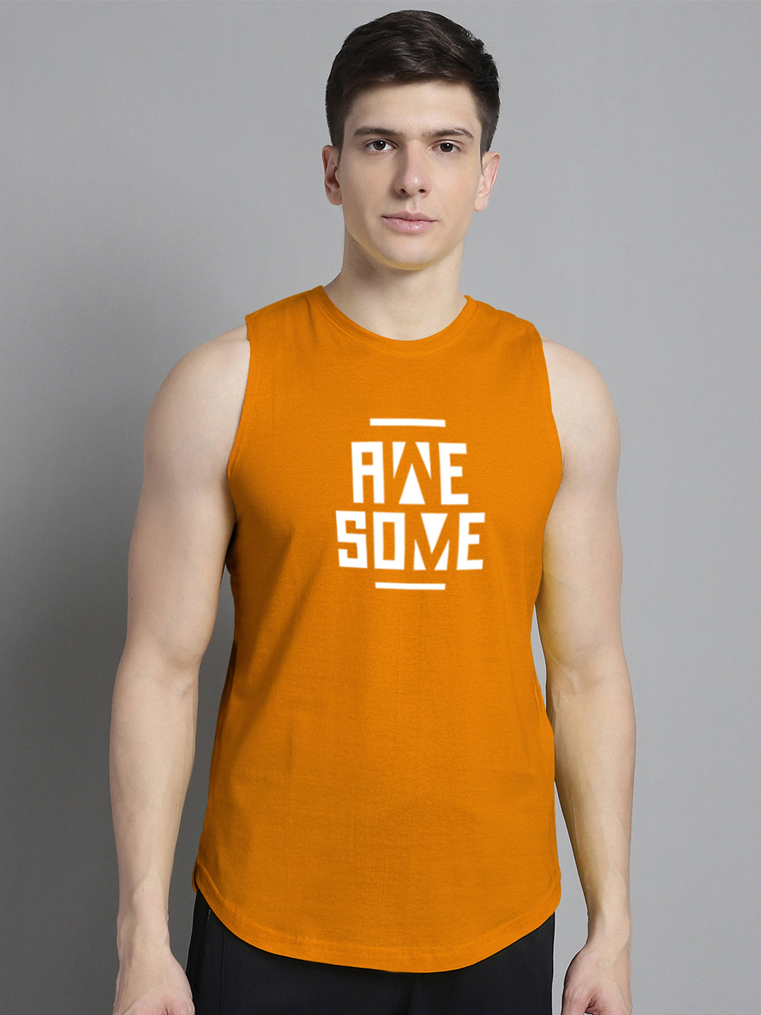 Fbar Awesome printed Pure Cotton Training Vest - Friskers