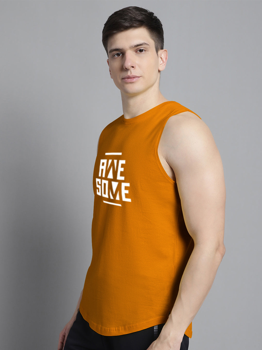 Fbar Awesome printed Pure Cotton Training Vest - Friskers