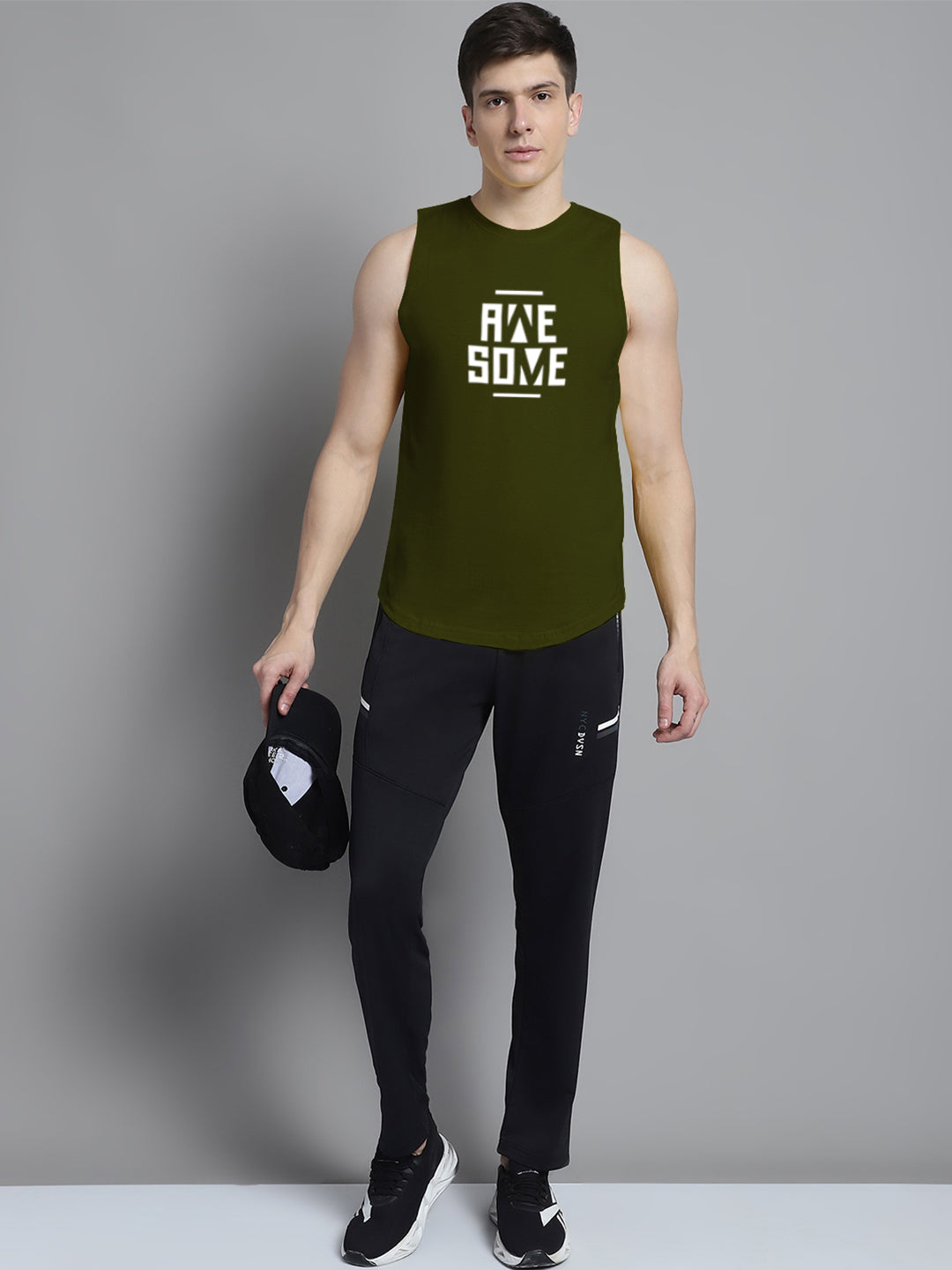 Fbar Awesome printed Pure Cotton Training Vest - Friskers