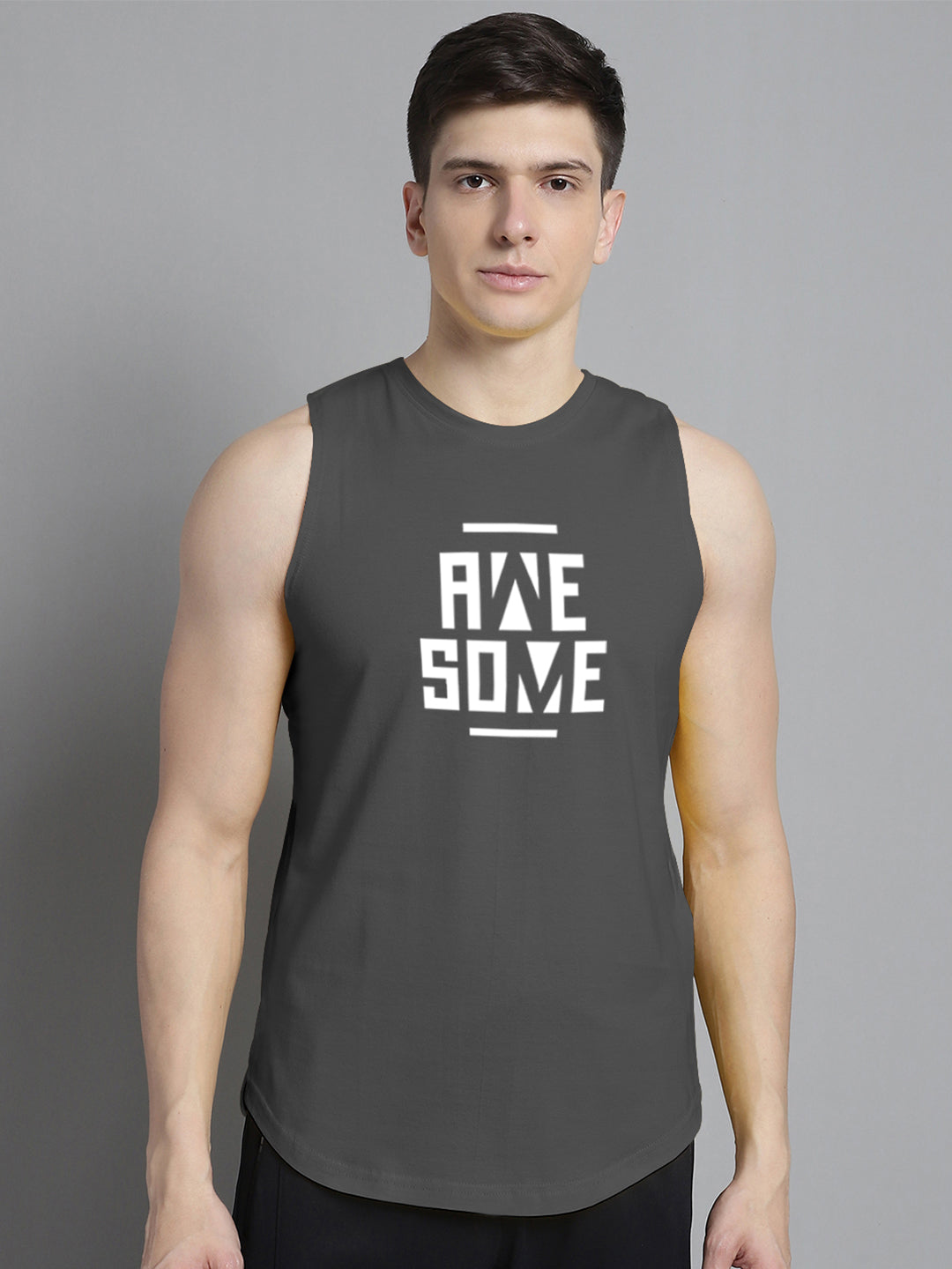 Fbar Awesome printed Pure Cotton Training Vest - Friskers