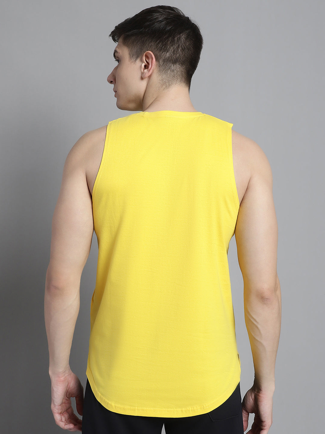 Fbar Drink Mode On printed Pure Cotton Training Vest - Friskers