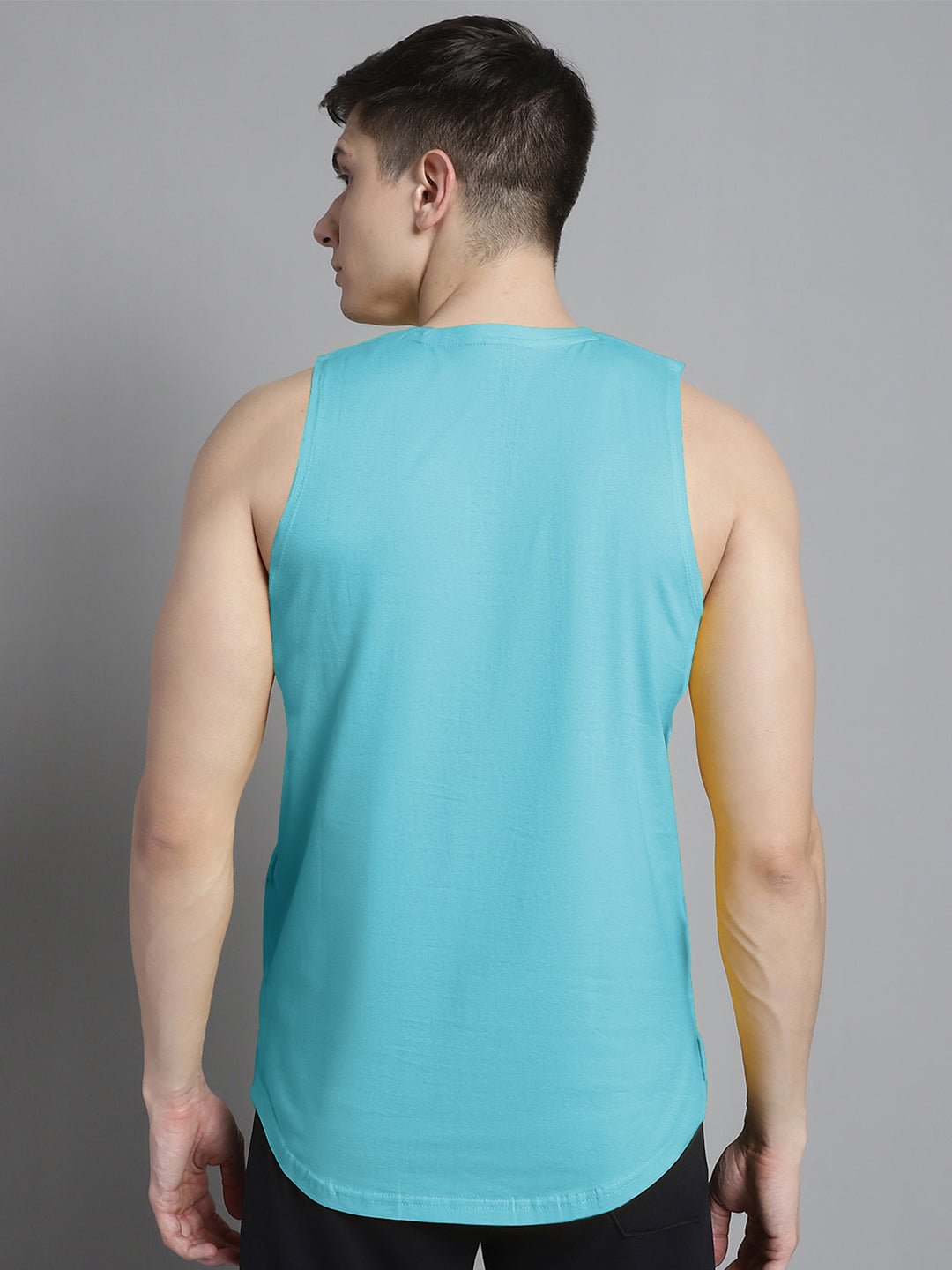 Fbar Drink Mode On printed Pure Cotton Training Vest - Friskers