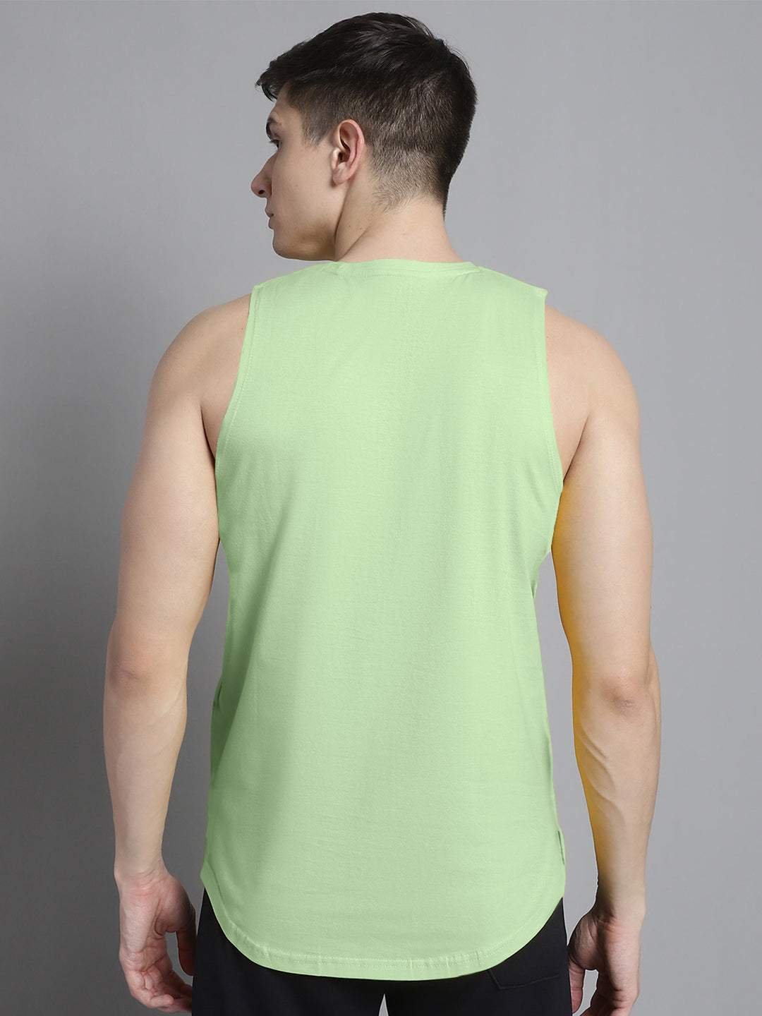 Fbar Drink Mode On printed Pure Cotton Training Vest - Friskers