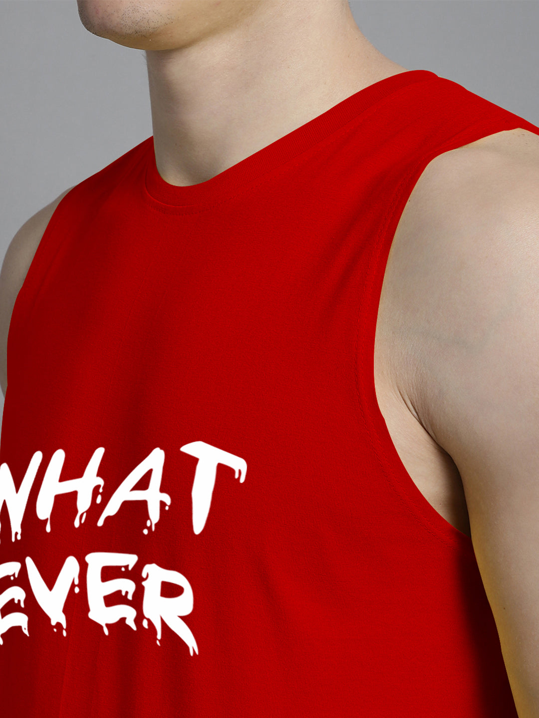 Fbar What Ever printed Pure Cotton Training Vest - Friskers