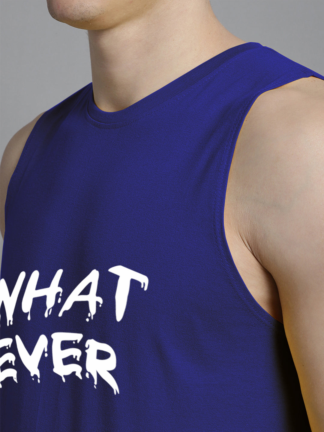 Fbar What Ever printed Pure Cotton Training Vest - Friskers