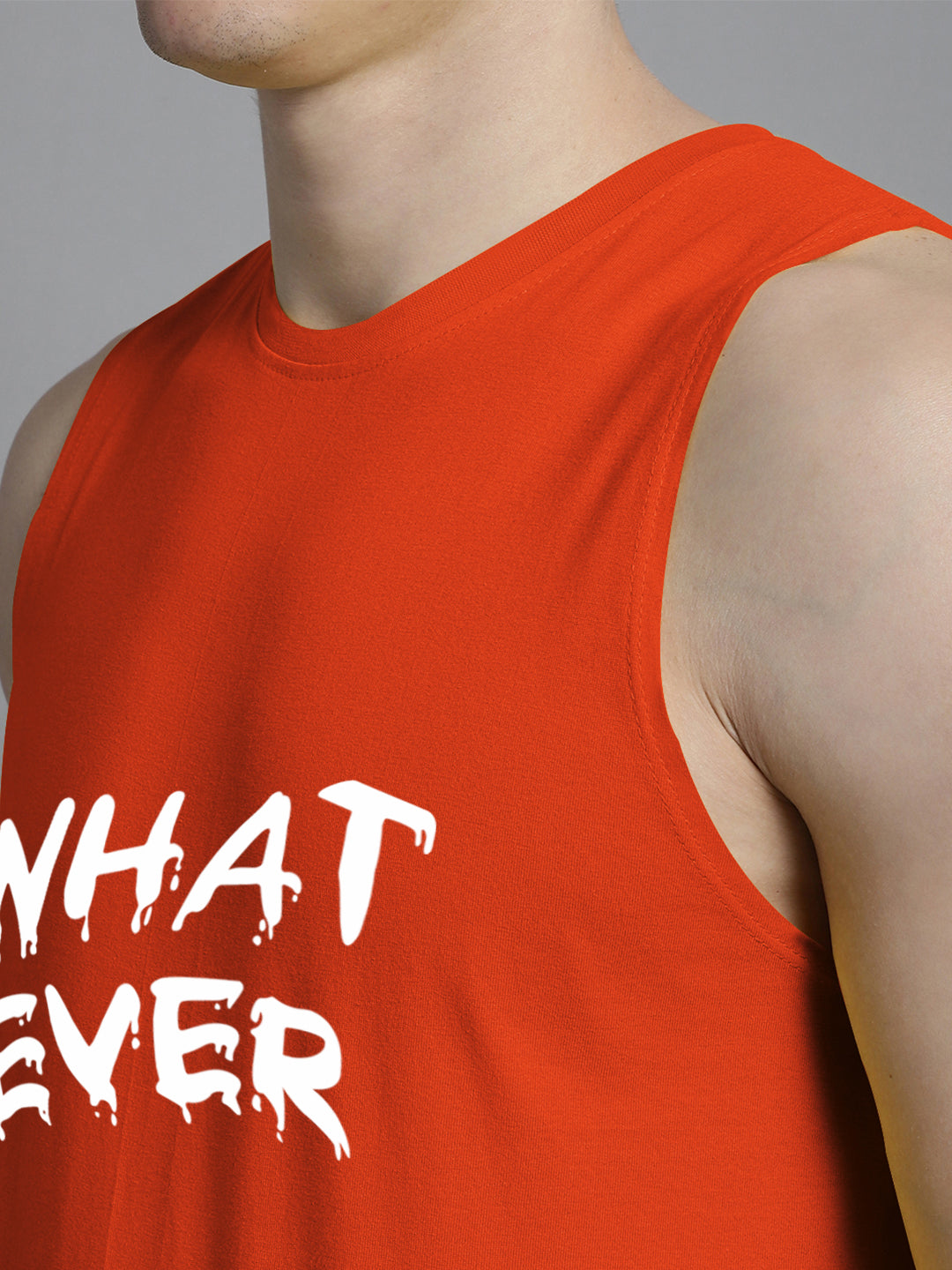 Fbar What Ever printed Pure Cotton Training Vest - Friskers