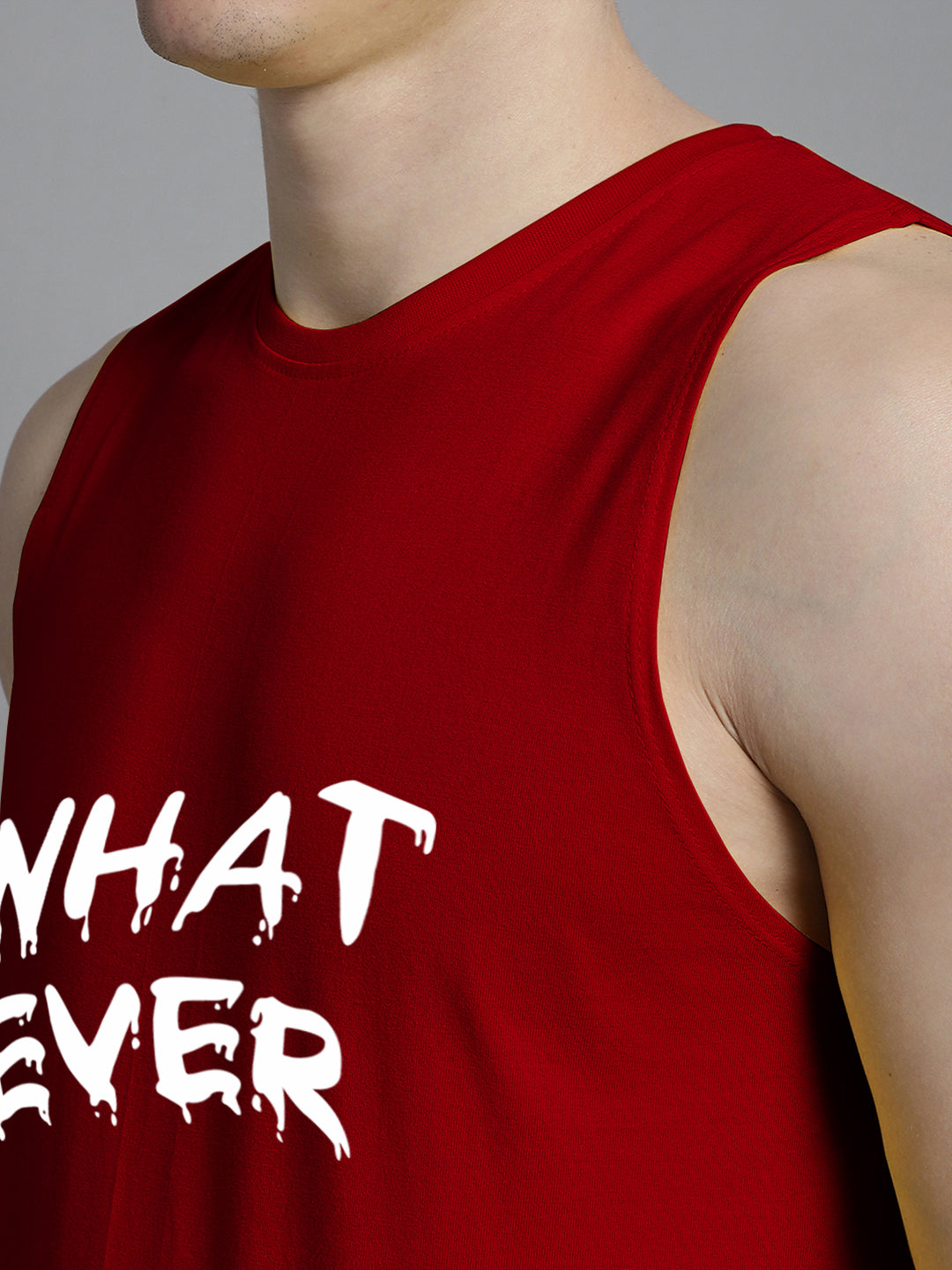 Fbar What Ever printed Pure Cotton Training Vest - Friskers