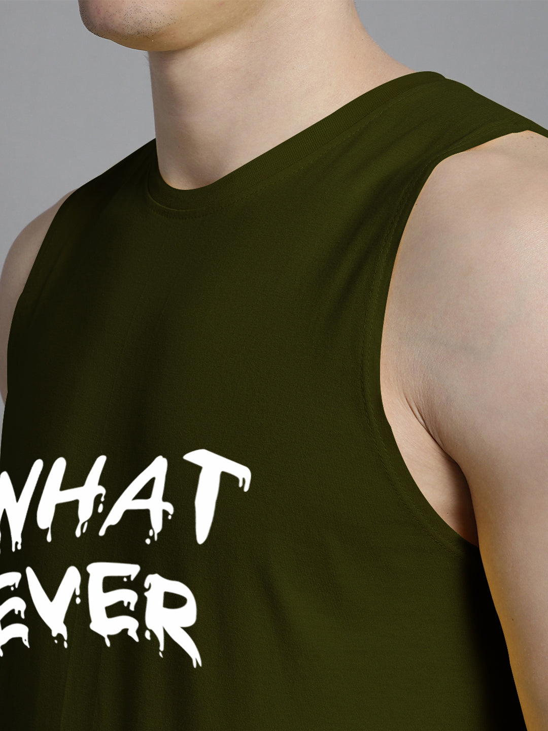 Fbar What Ever printed Pure Cotton Training Vest - Friskers