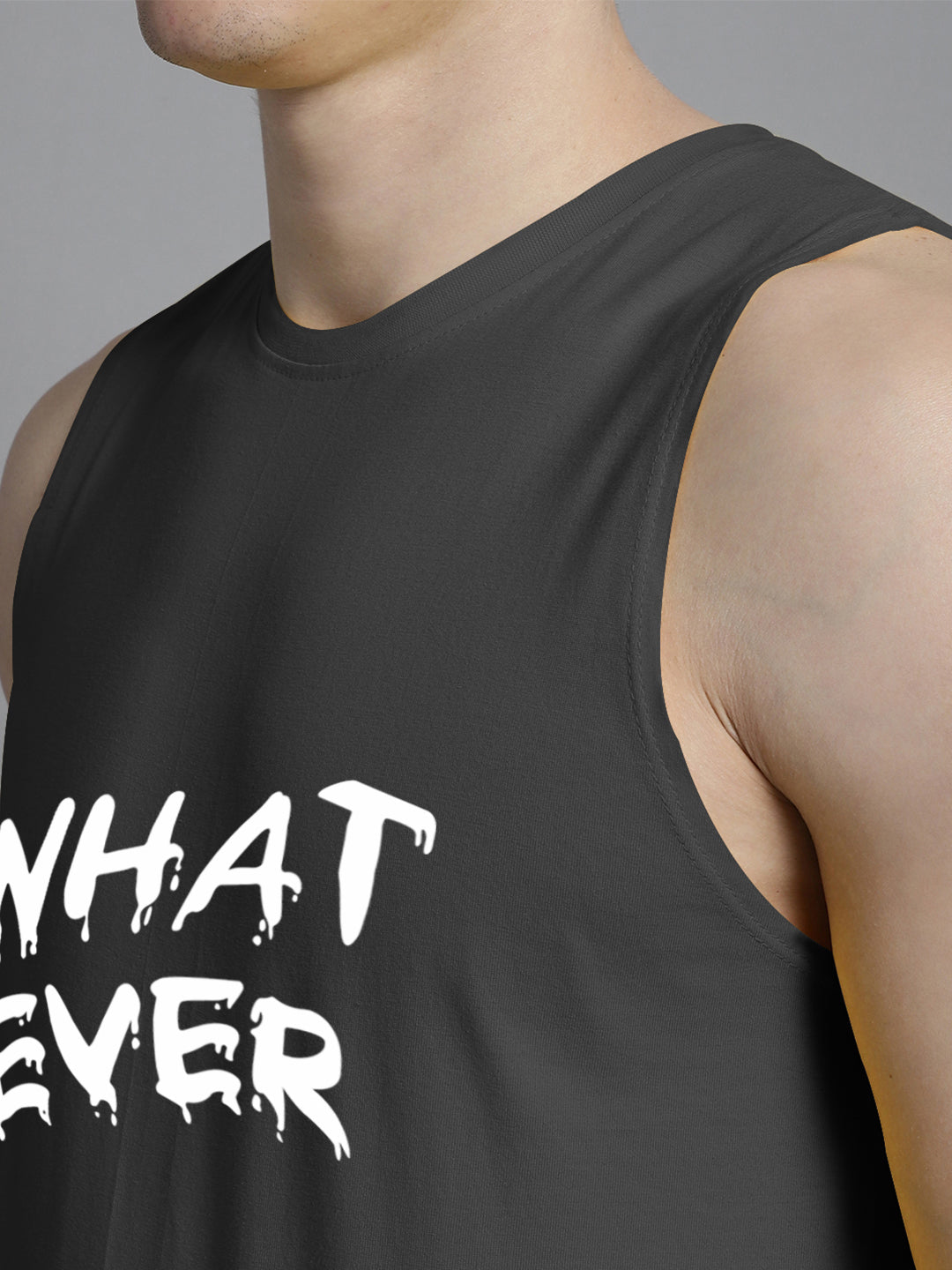 Fbar What Ever printed Pure Cotton Training Vest - Friskers