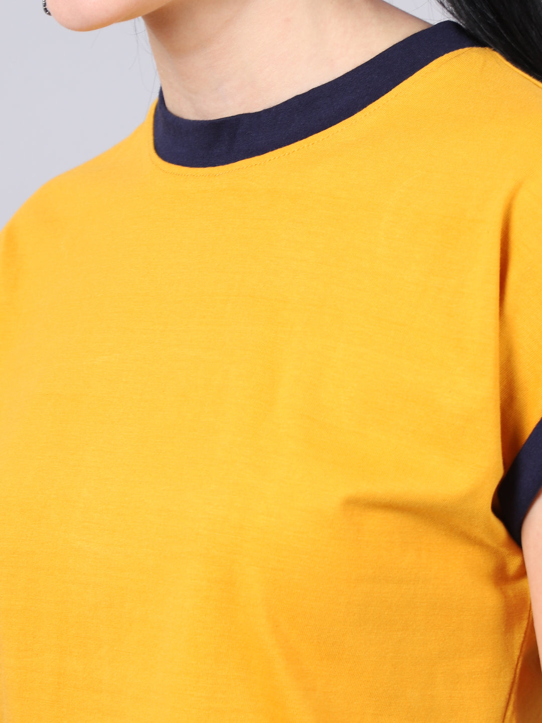 Fbar Women's Casual Boxy Cotton T-Shirt - Friskers