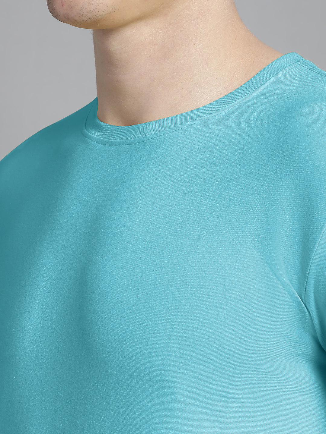 Fbar Solid Half sleeves round neck T-shirt - Friskers