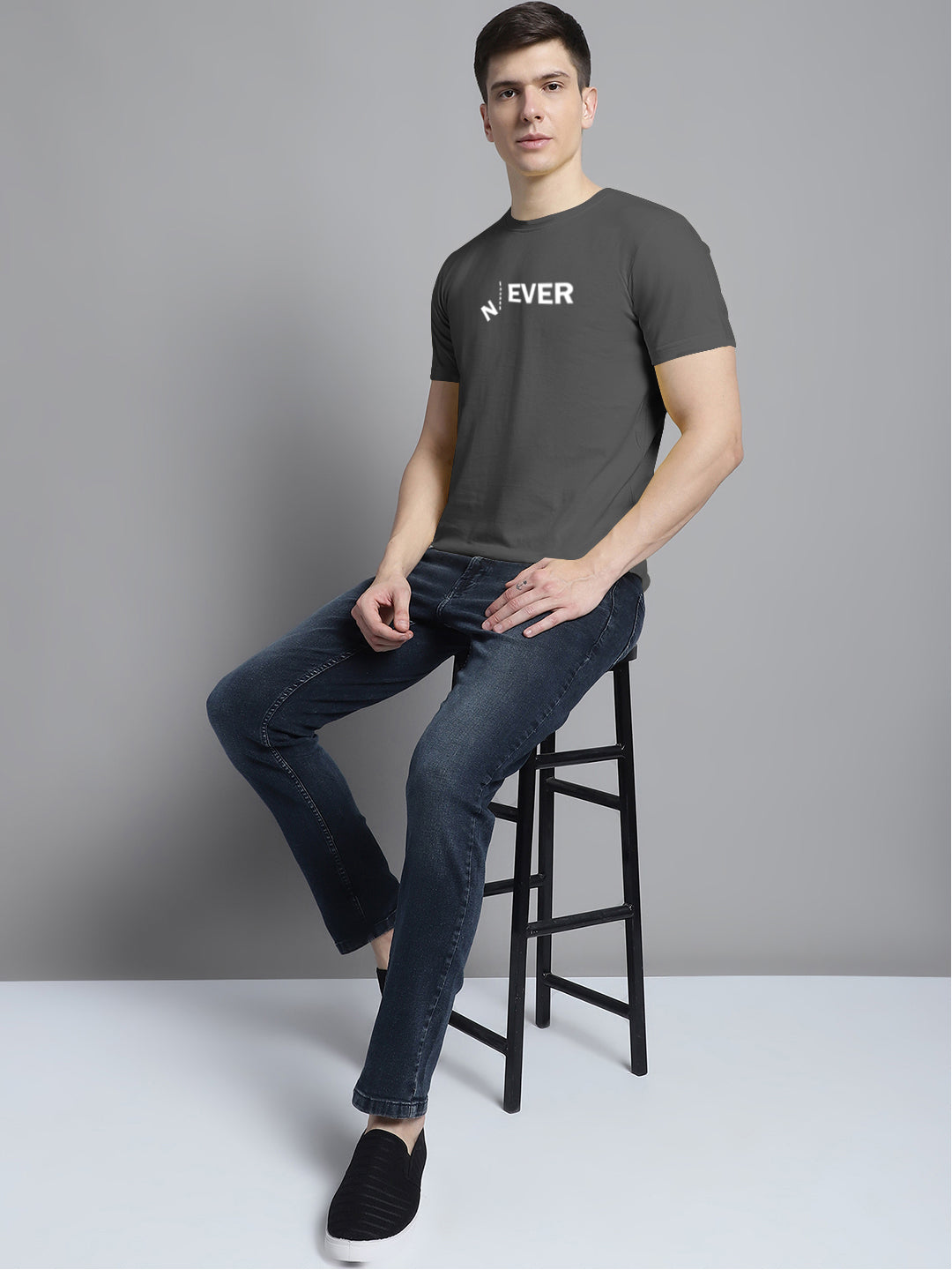 Fbar Never Cotton Round Neck T-Shirt - Friskers