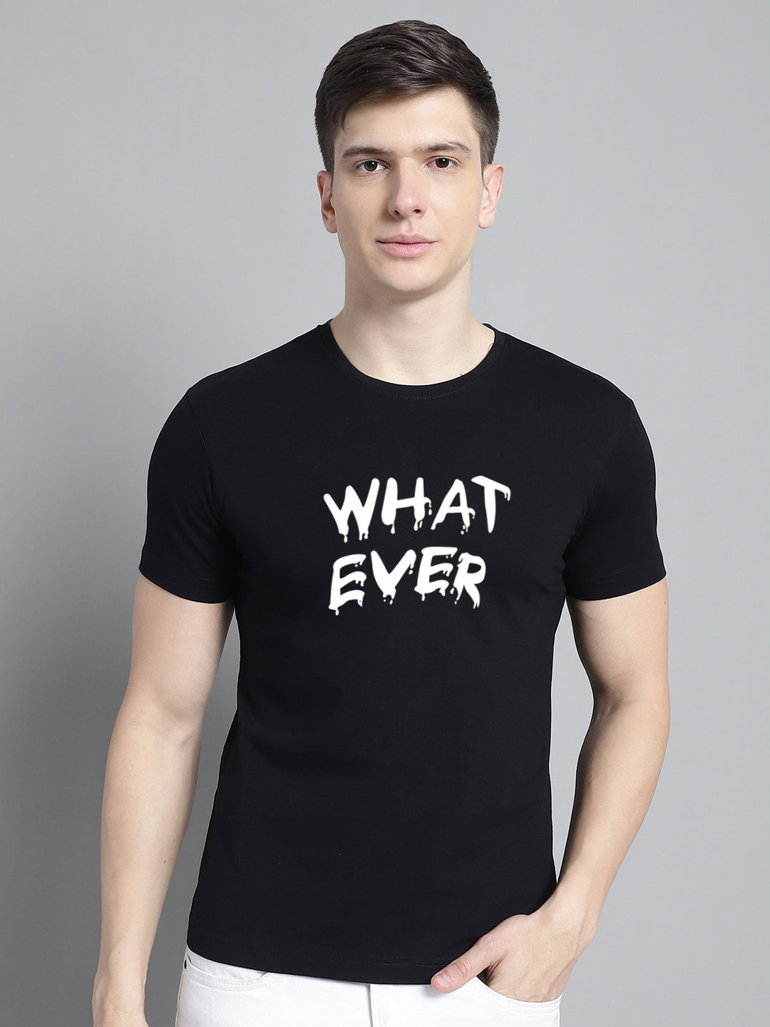 Fbar What Ever Cotton Round Neck T-Shirt - Friskers
