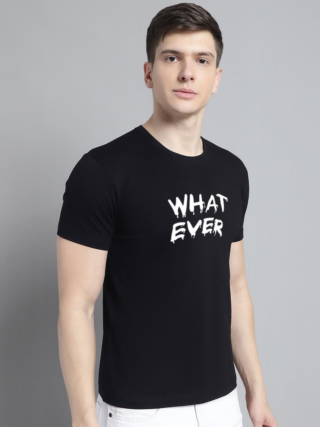 Fbar What Ever Cotton Round Neck T-Shirt - Friskers