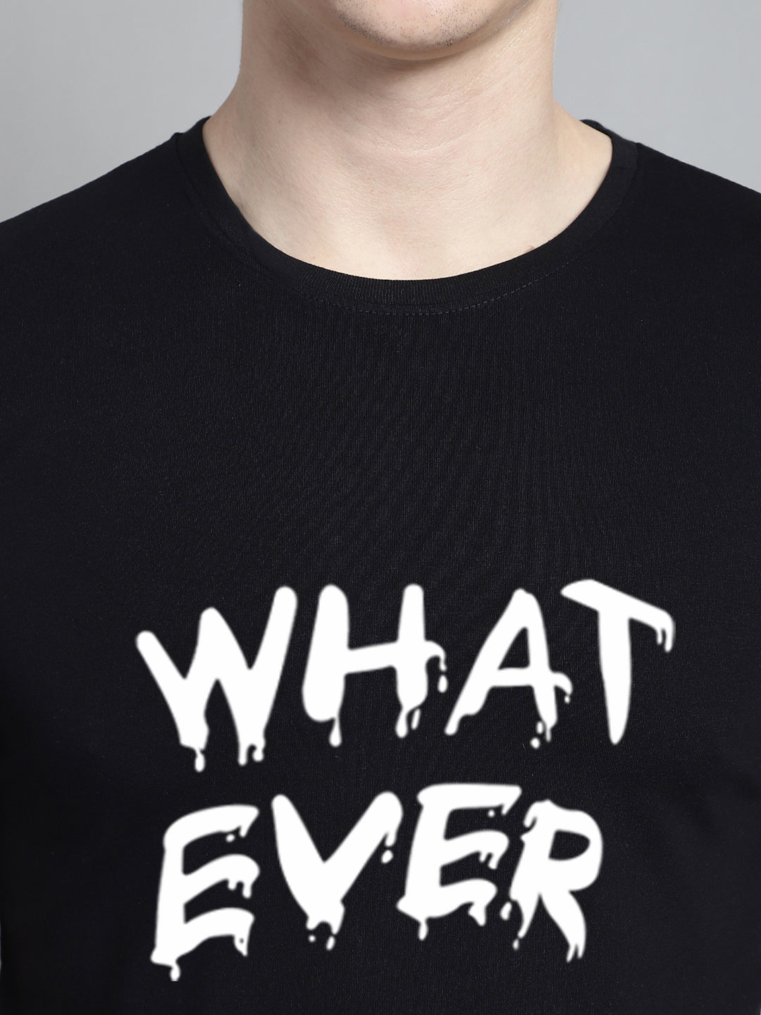 Fbar What Ever Cotton Round Neck T-Shirt - Friskers