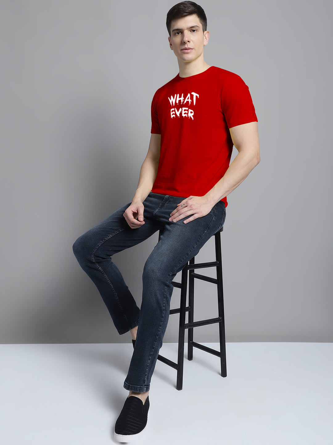 Fbar What Ever Cotton Round Neck T-Shirt - Friskers