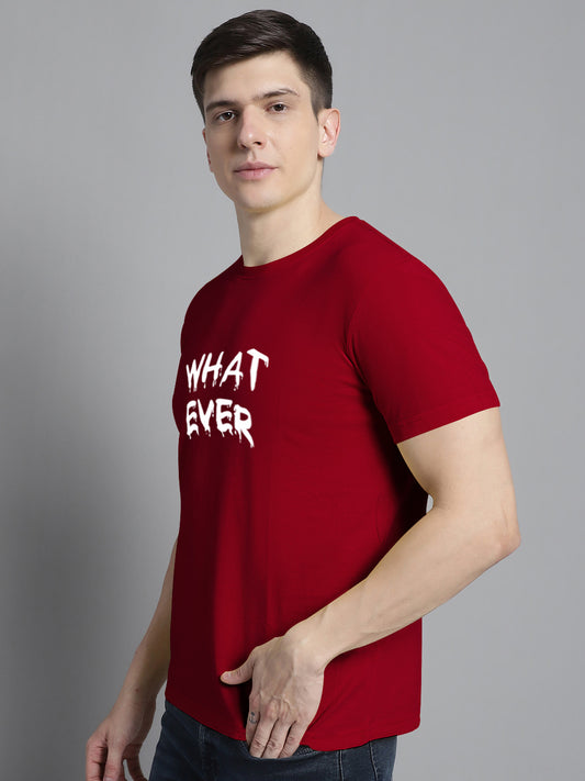 Fbar What Ever Cotton Round Neck T-Shirt - Friskers